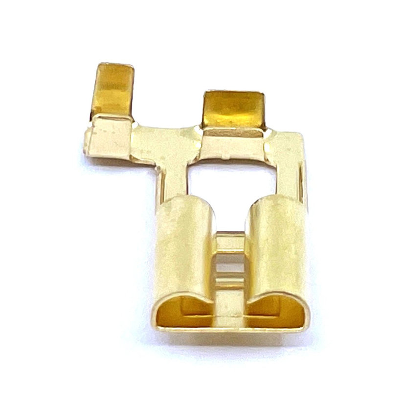 Neizolované lisovacie dutinky ploché - bočné pripojenie 2,5mm²