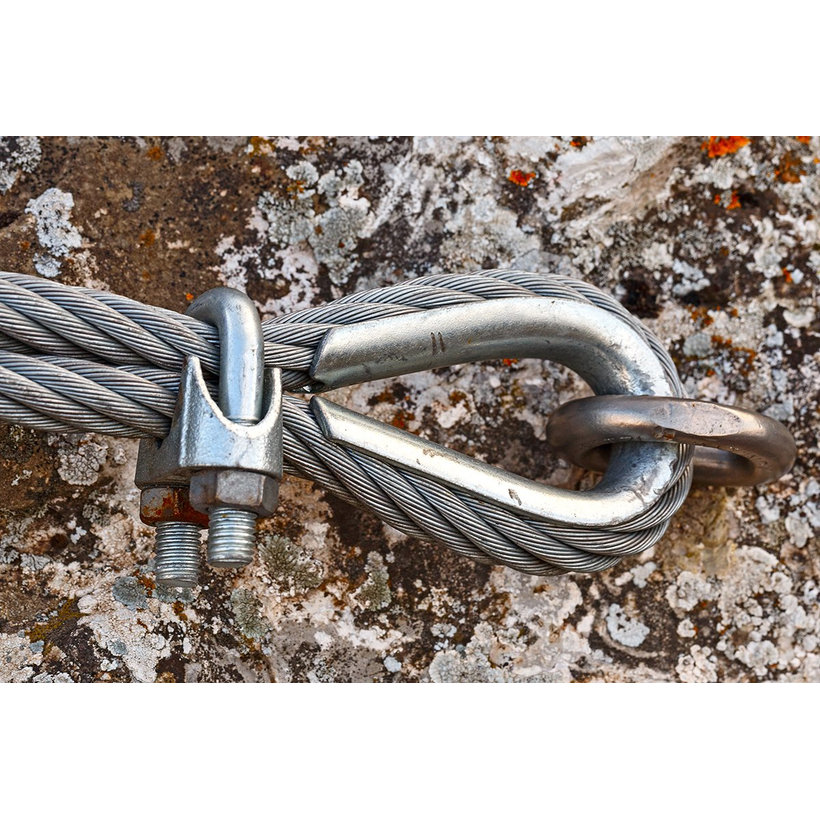 Lanová očnica nerezová AISI316 4 mm