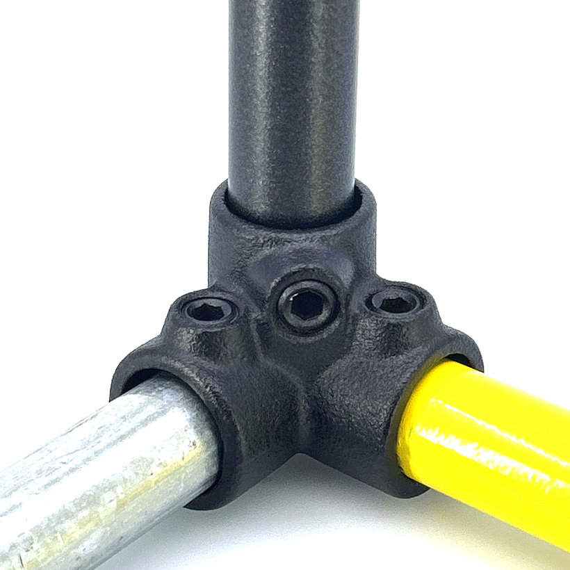 Spojovací článok tri vetvy 27 mm - čierny