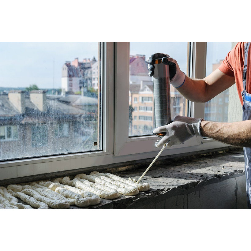 Montážne lepidlo (PUR) pištoľové -  STONE UNI 89B - 10 ks MEGA PACK 750ml