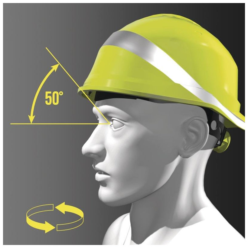 Bezpečnostná prilba DIAMONDVI biela
