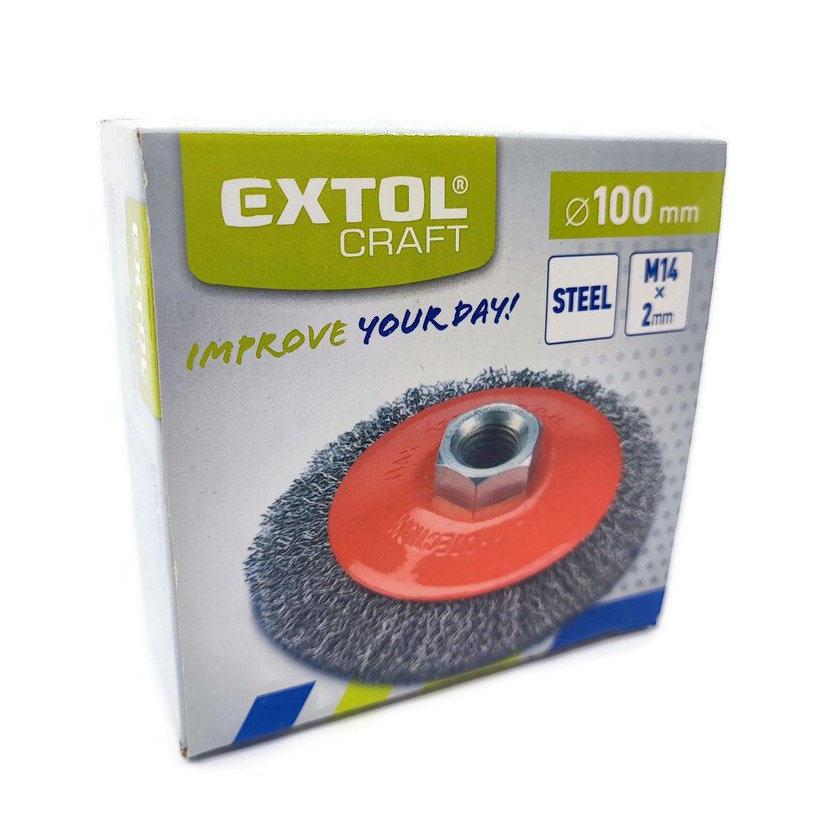 Kefa misková vlnitá M14-100x0,3mm