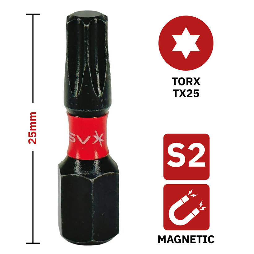 Bit magnetický TX27x25 mm