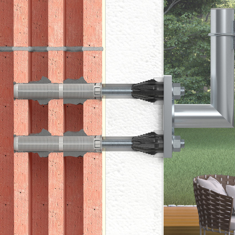 Systém pre dištančné montáže TherMax 12/110 M12 gvz HWK