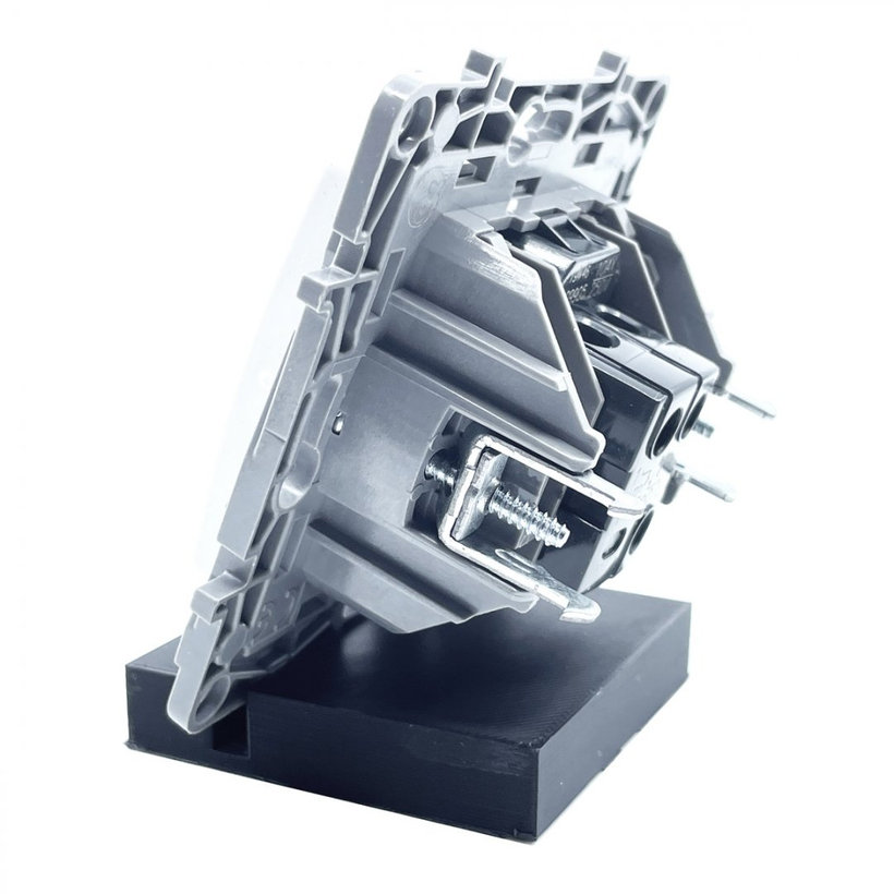 Niloé žalúziový vypínač biely