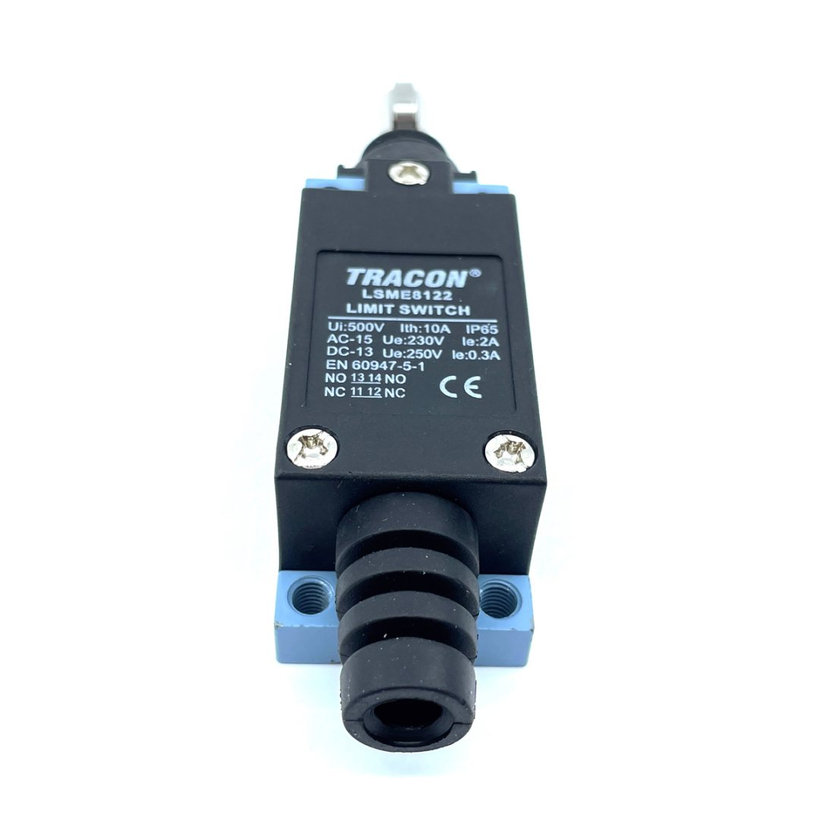 Koncový spínač s priečnym rotačným čapom