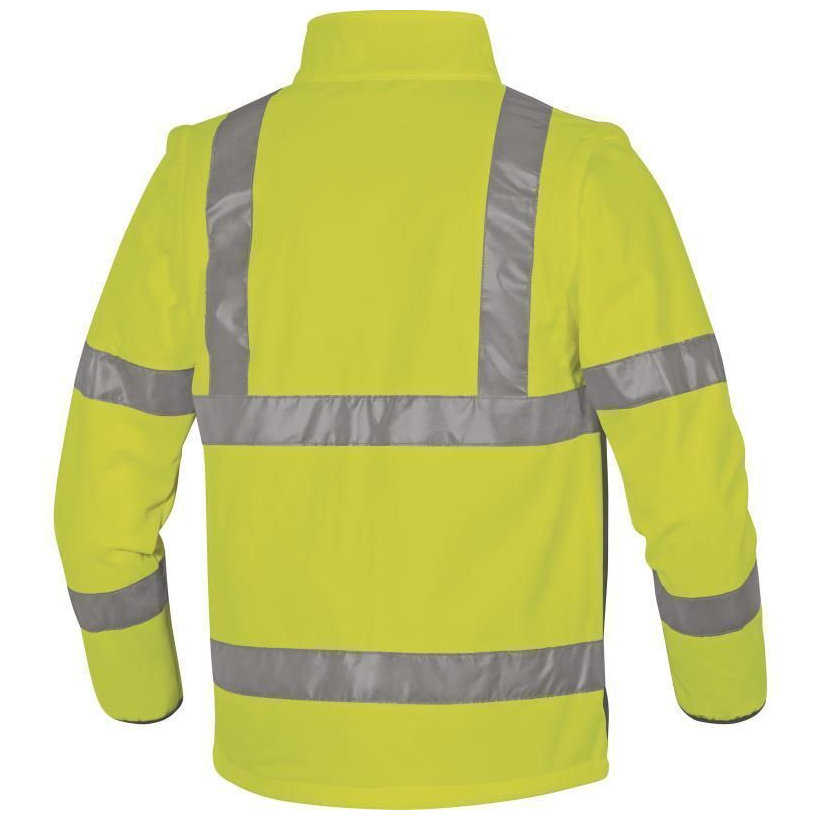 Reflexná softshellová bunda MOONLIGHT2 žltá 3XL