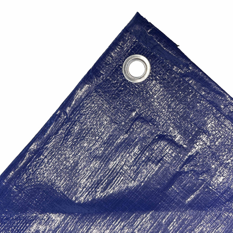 Plachta zakrývacia 2x8m modro-strieborná 200g/m²