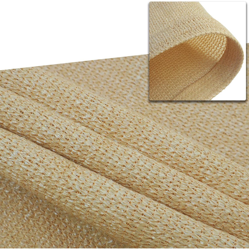 Tieniaca plachta béžová 3,6x3,6 m