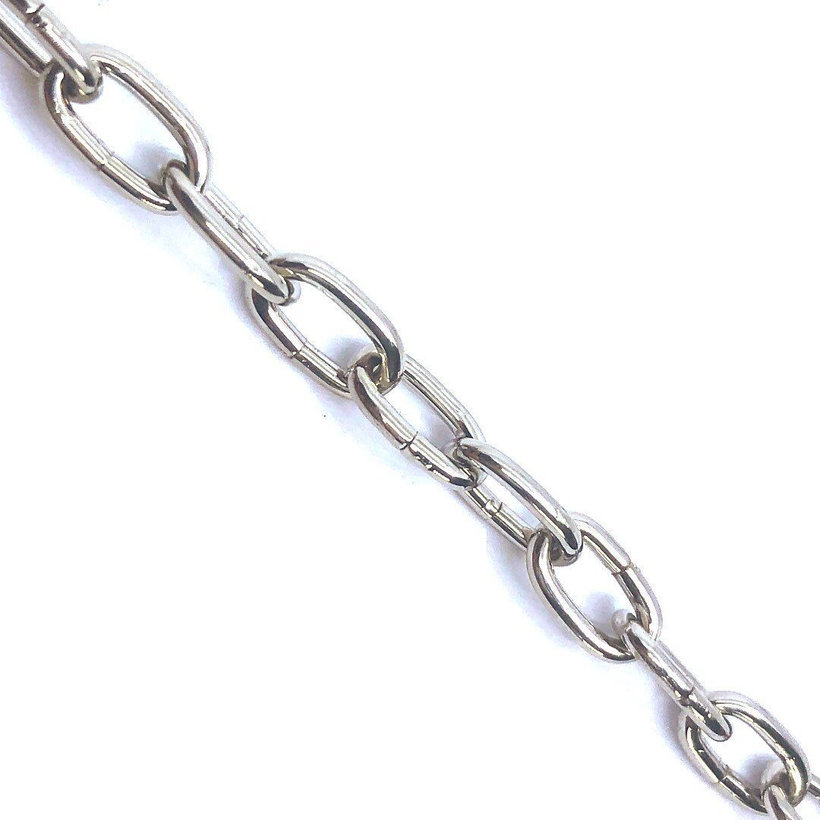 Reťaz hodinárska U poniklovaná 1mm