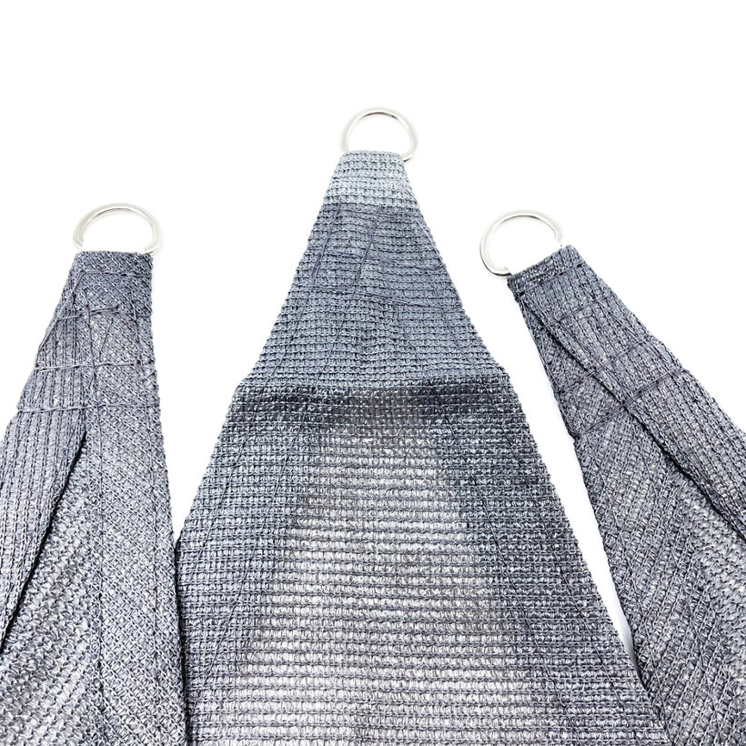 Tieniaca plachta antracit 3,6x3,6x3,6 m