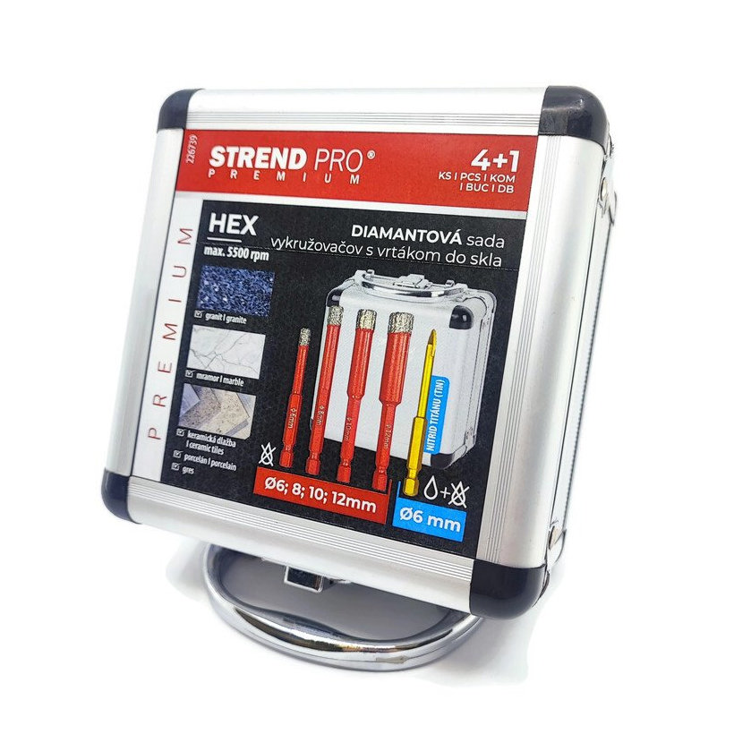 Sada vyrezávačov Premium - diamant (6-12mm)