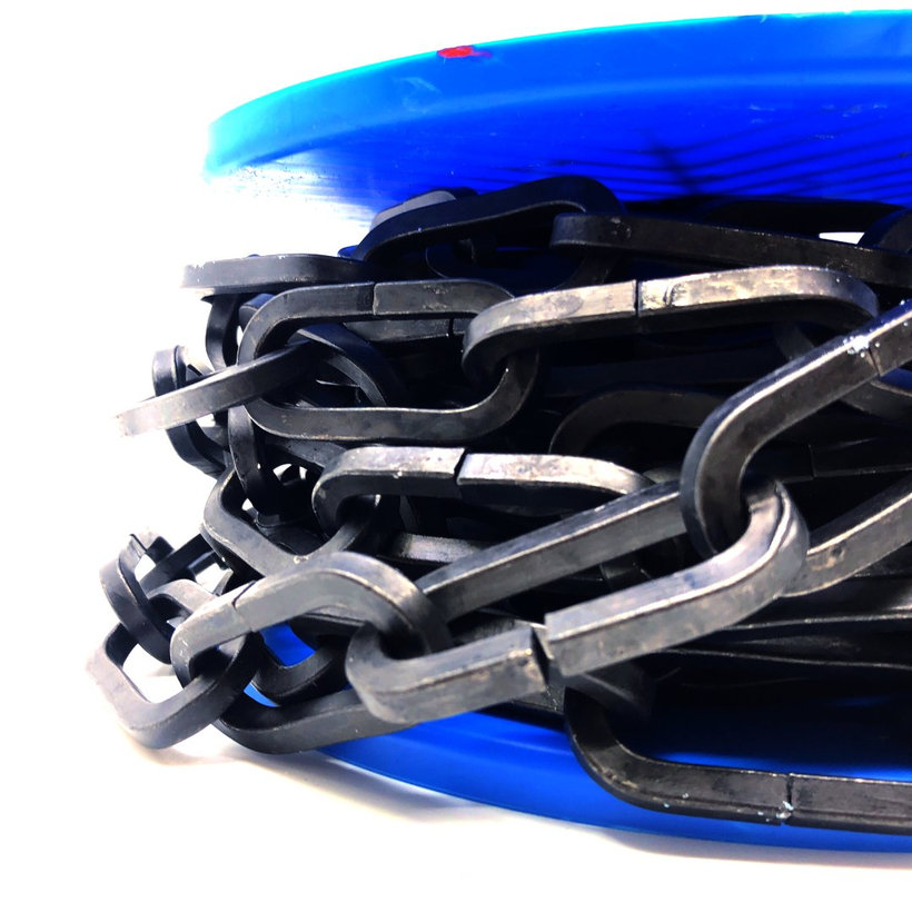 Reťaz ozdobná/čierna 6mm