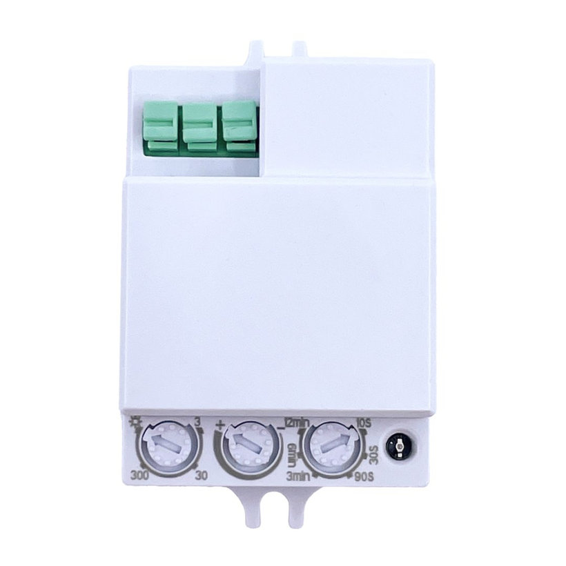 Snímač pohybu mikrovlnný - biely 360°