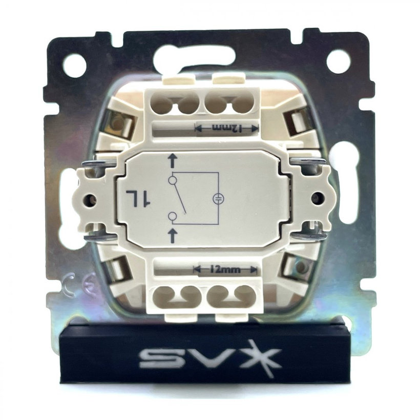 Valena vypínač č.1 podsvietený biely