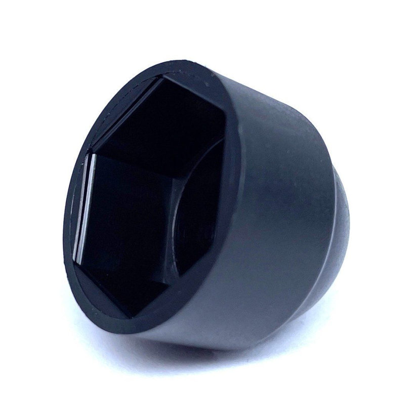 Krytka matice čierna M12/19