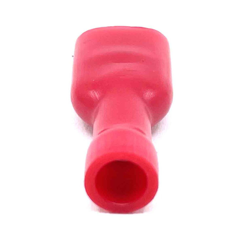 Celoizolované Cu lisovacie dutinky ploché červené 1,5mm²