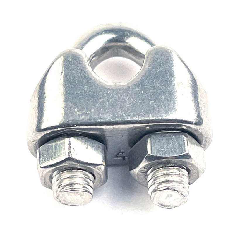 Nerezová lanová svorka DIN 741 6 mm