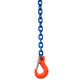 Reťazový záves oko-hák tr 100 so skracovačom (3 m, 1400 kg, 6 mm)