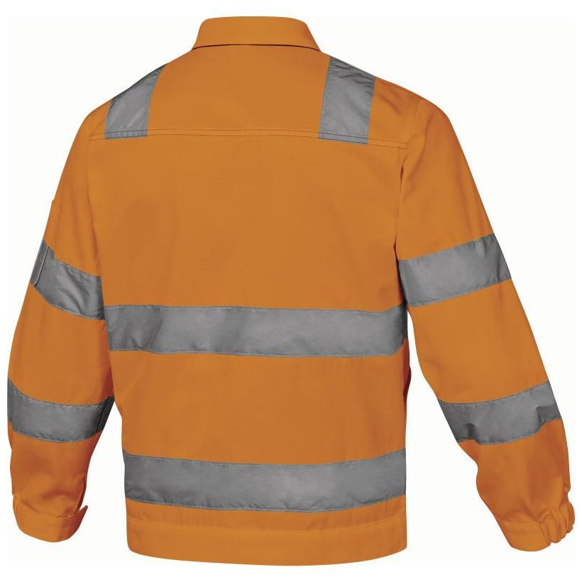 Reflexná pracovná bunda MACH2 HV oranžová S