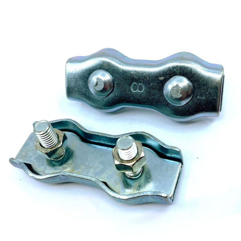 Lanová svorka DUPLEX pozinkovaná - blister 10