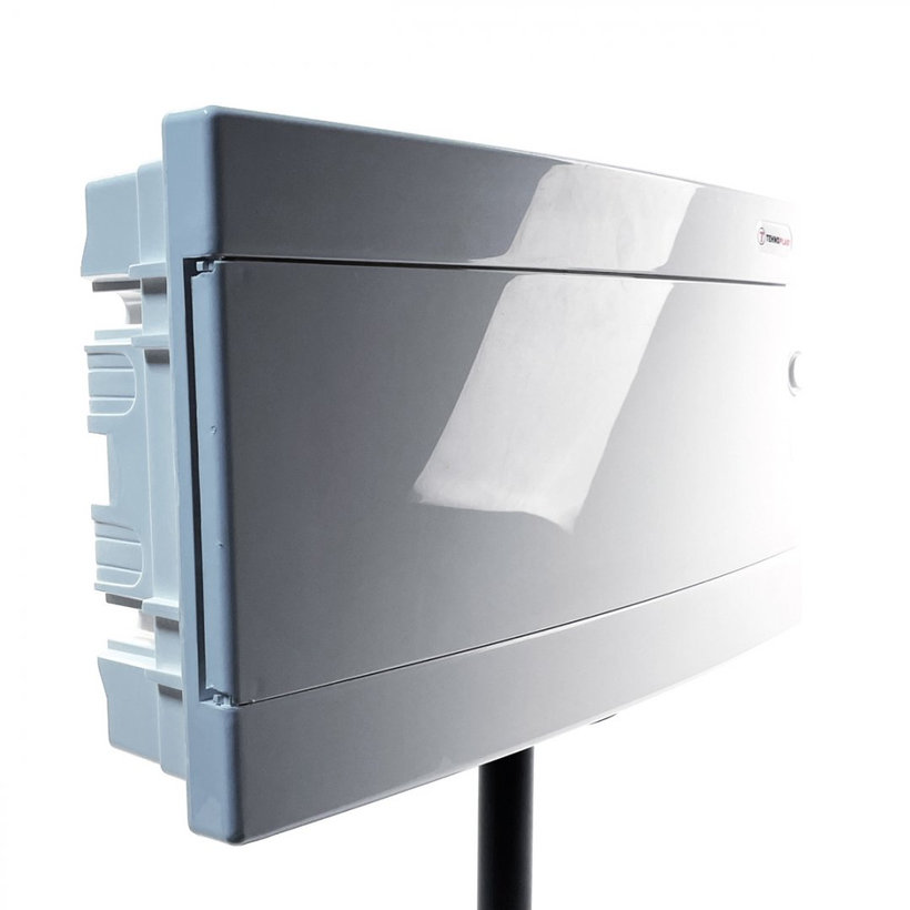 Rozvodnica zapustená biela U18 - C/N 392x232x106mm