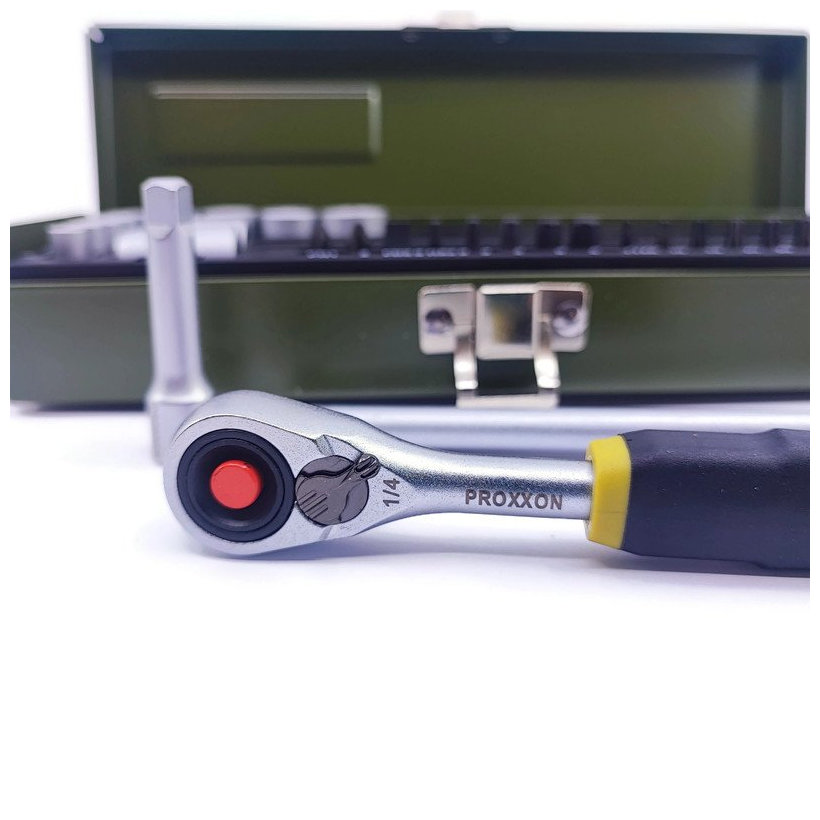 Sada hlavíc s račňou 1/4´´