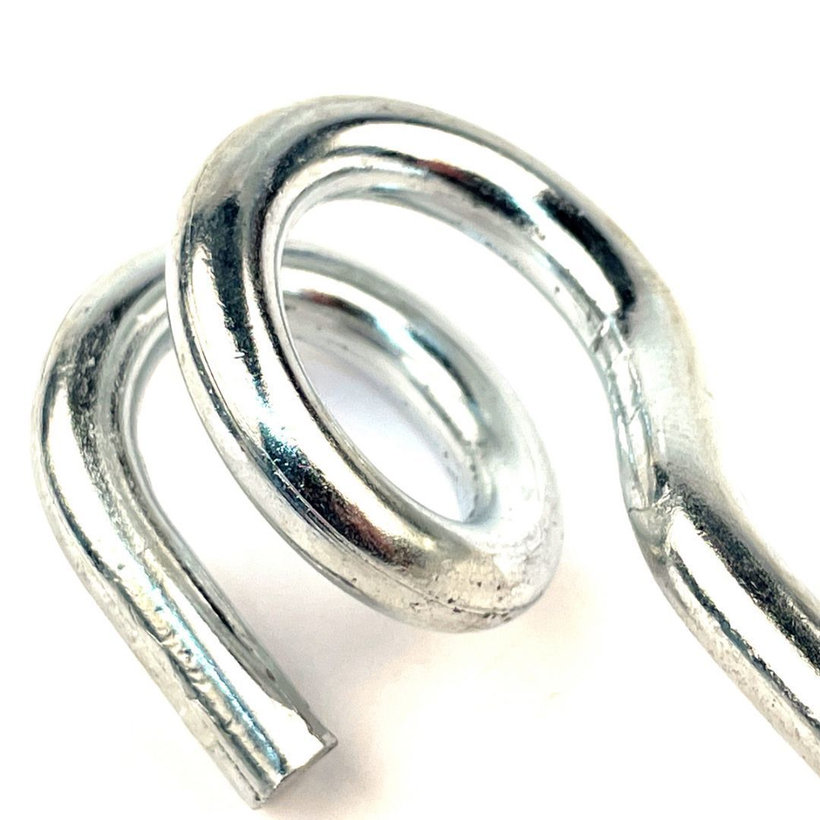 Hák hojdačkový dvojitý so závitom zn M10x150mm