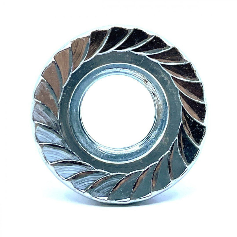 Matica s ozubeným límcom DIN 6923 zn M8