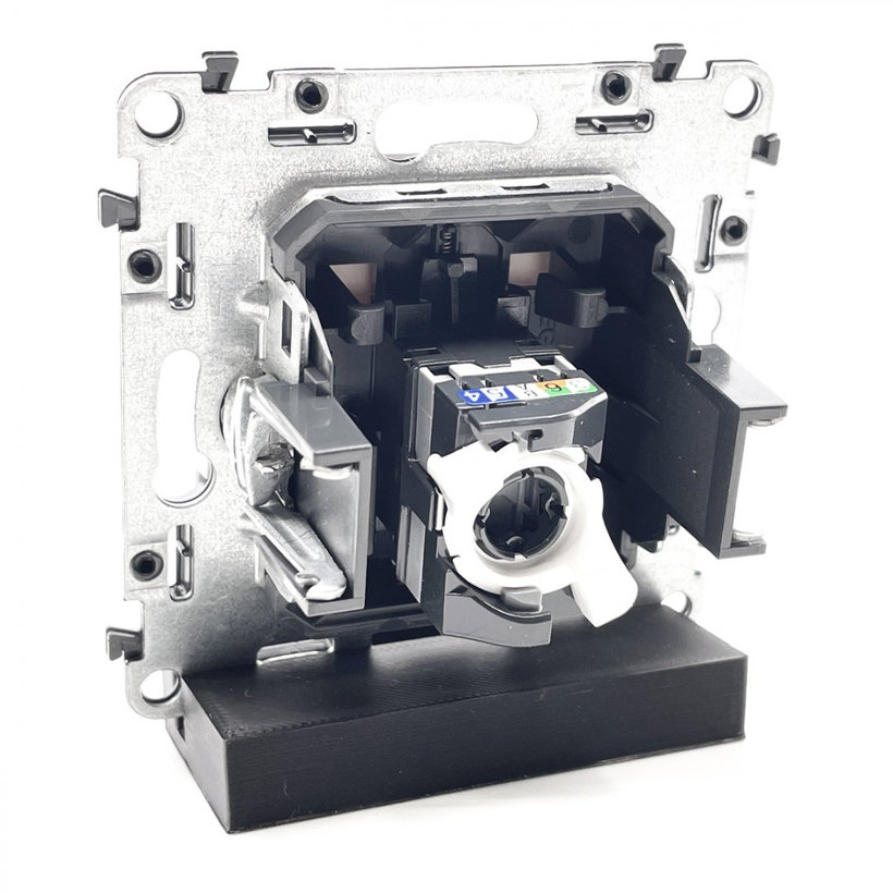 Valena LIFE zásuvka dátová 1xRJ45 Cat5e FTP biela