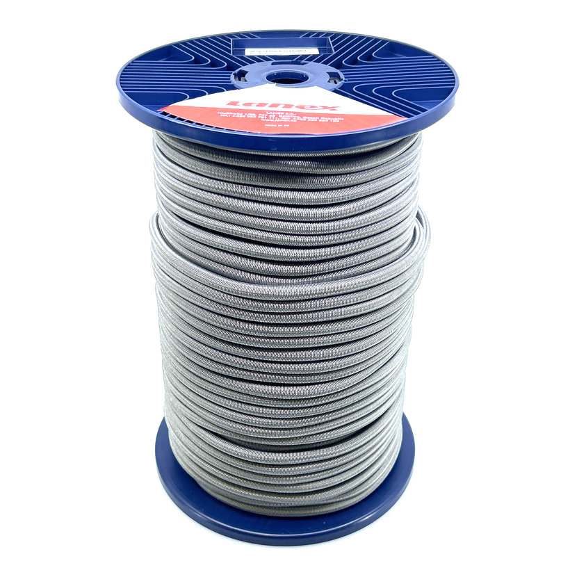 Gumolano s pryžovým jadrom strieborné PP 8mm