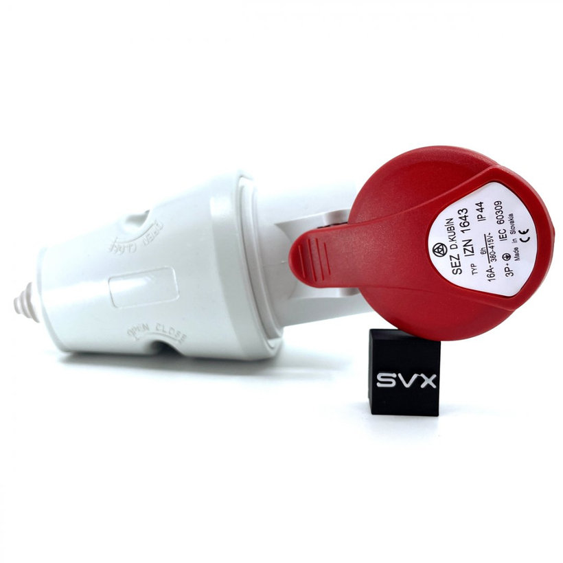 Zásuvka nástenná 16A/4 IZN 1643