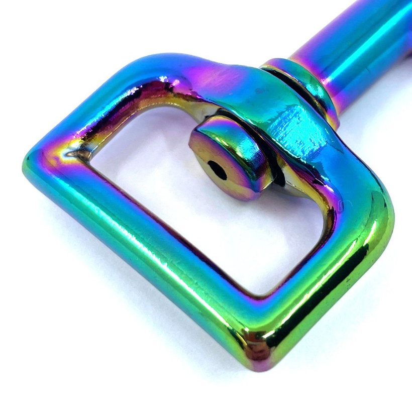 Karabína otočná dúhová 53x13mm