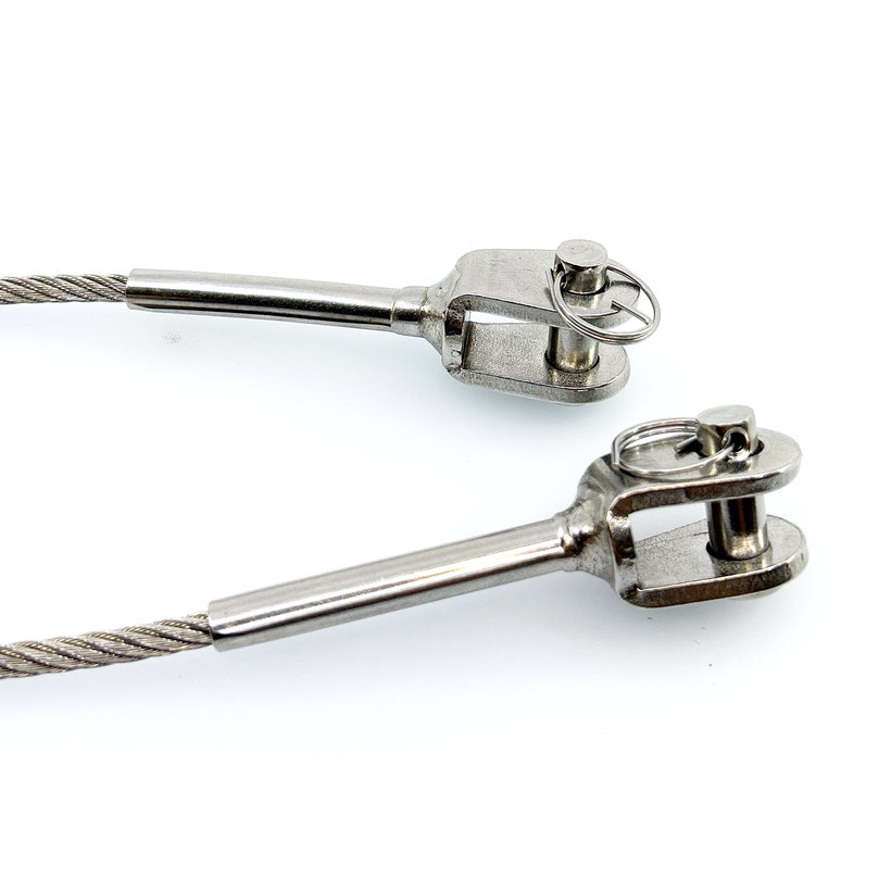 Lanová výplň zábradlia vidlica/vidlica  3mm/3m