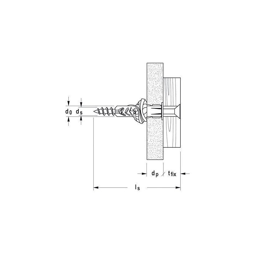 Univerzálna hmoždina UX 12x70mm