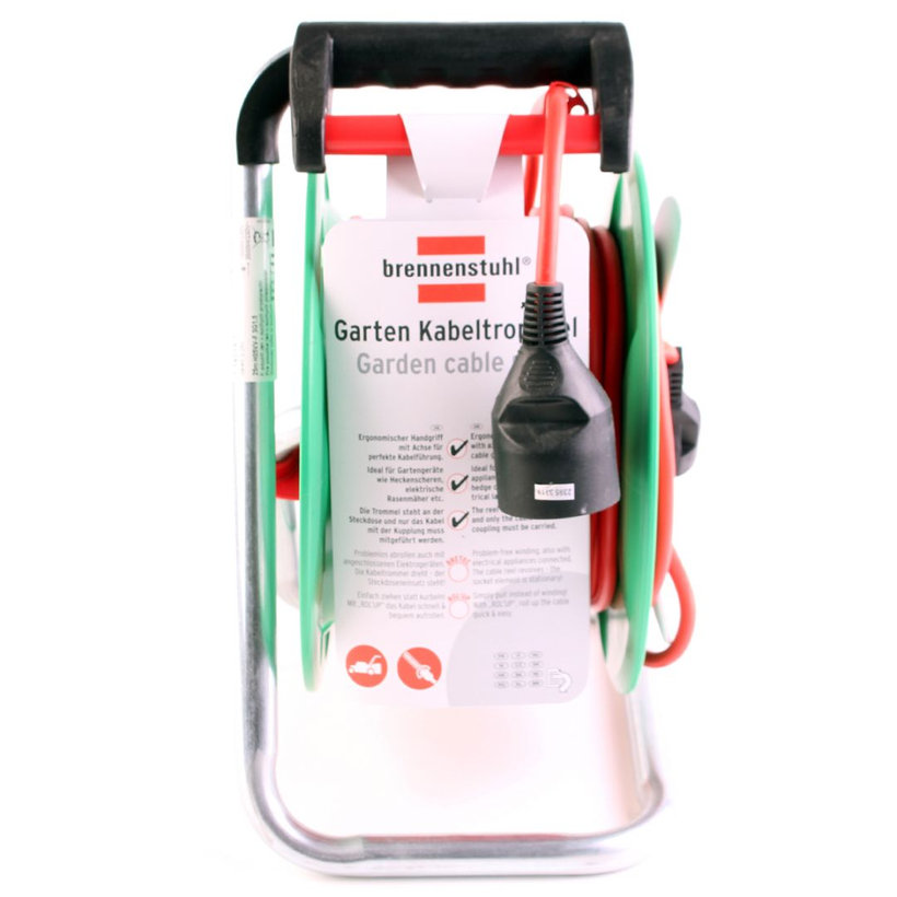 Predlžovací kábel na bubne záhradný 25m
