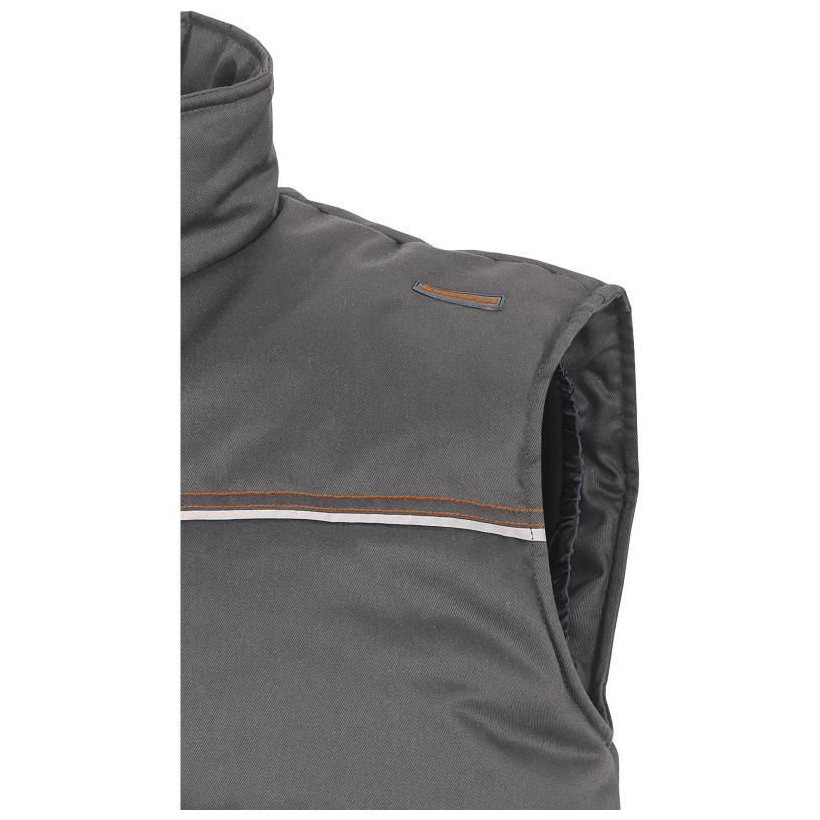 Pracovná vesta STOCKTON2 sivá L