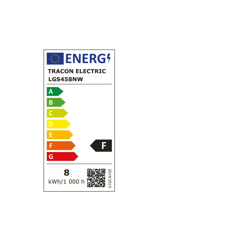 LED žiarovka guľa E27 8W - neutrálna - s chipom