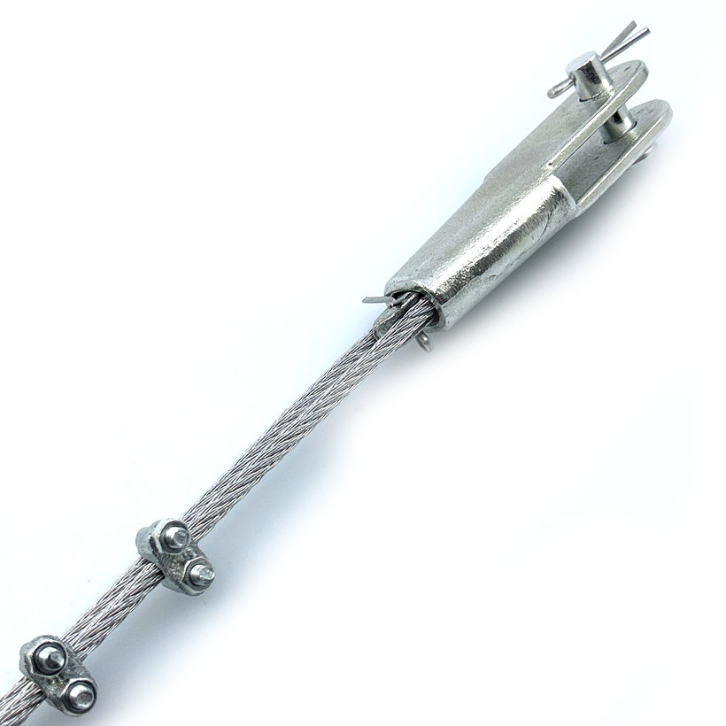 Lanový zámok DIN 15315 6-8mm