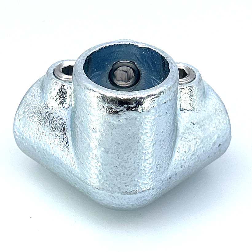 Spojovací článok tri vetvy 27 mm - pozinkovaný