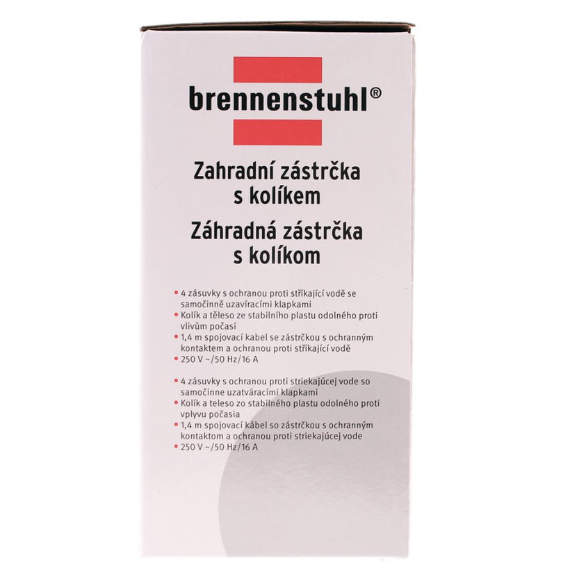 Rozvodnica pre remeselnú a priemyselnú sféru so zemným bodcom IP44 10m