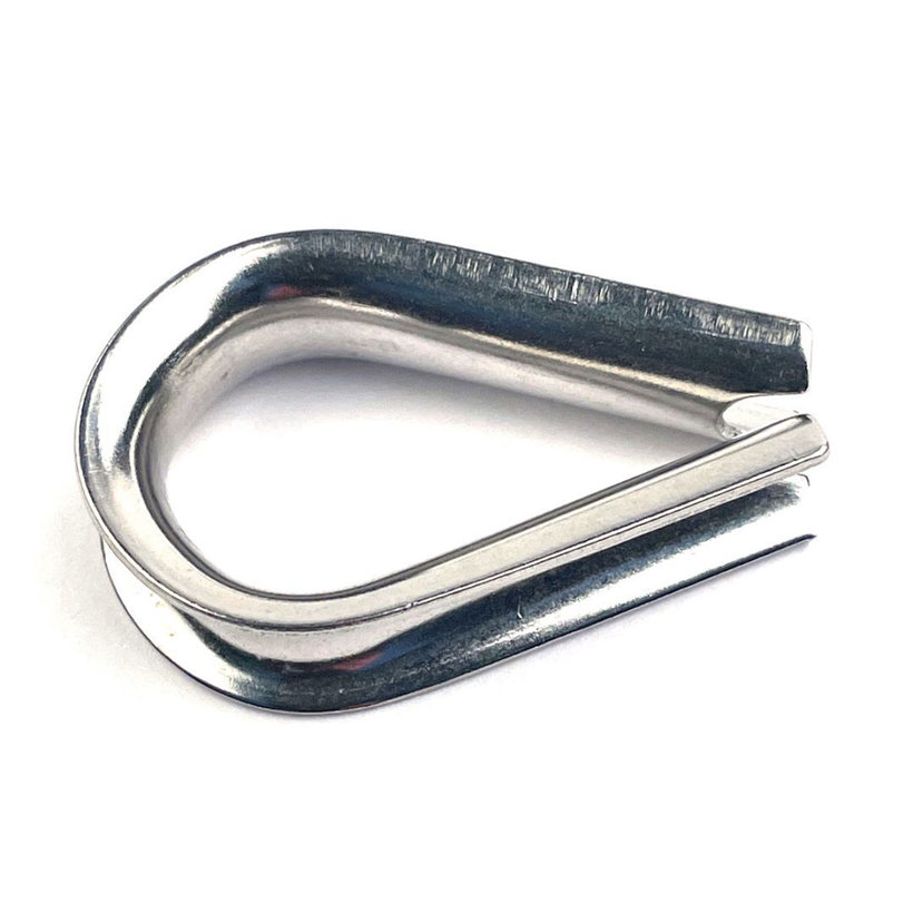 Lanová očnica nerezová AISI316 A4 3 mm