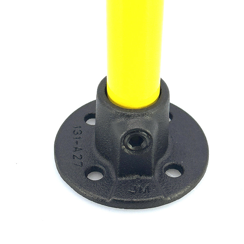 Podporný konektor 27 mm - čierny