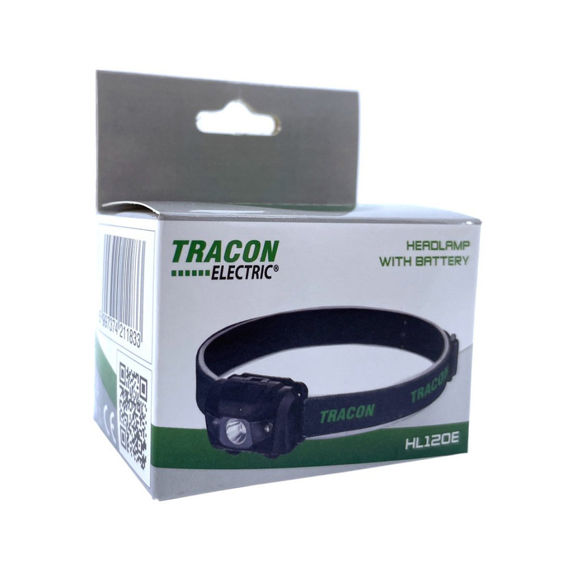 Čelová LED lampa na batérie 3W