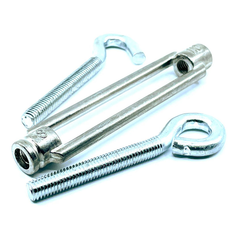 Presný napínač oko-hák 4x45mm