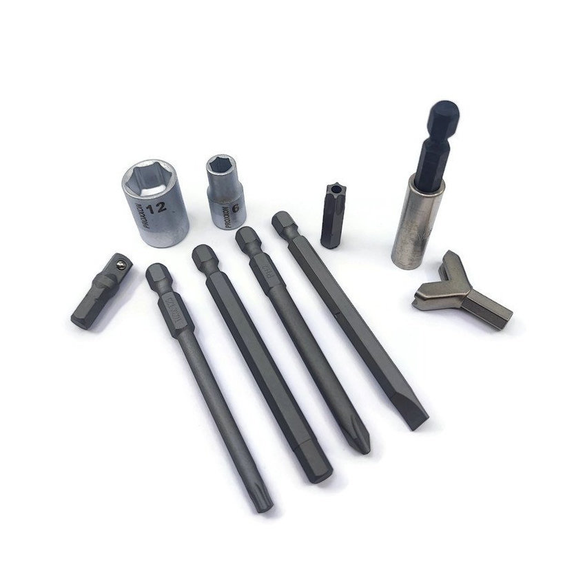 Sada bitov a hlavíc s račňovým kľúčom