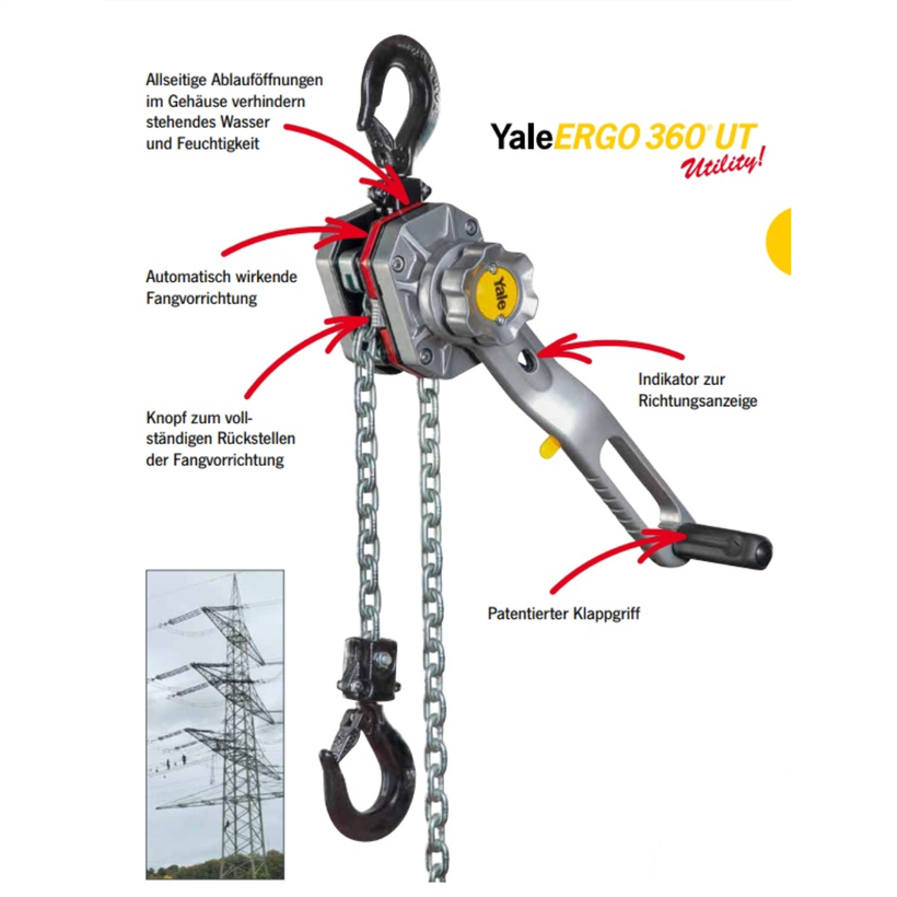 Rechtačkový zdvihák ERGO360 Utility 6000kg