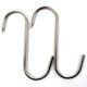 Nerezový hák mäsiarsky 160 mm