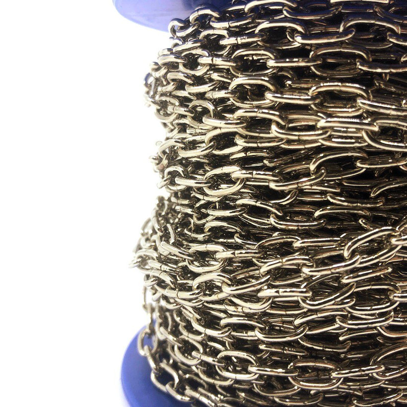 Reťaz hodinárska U poniklovaná 0,9mm