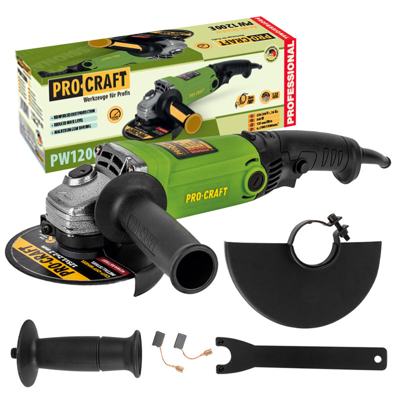 Brúska uhlová 125mm PW1200E